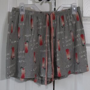 Hue Pajama Shorts Size Small